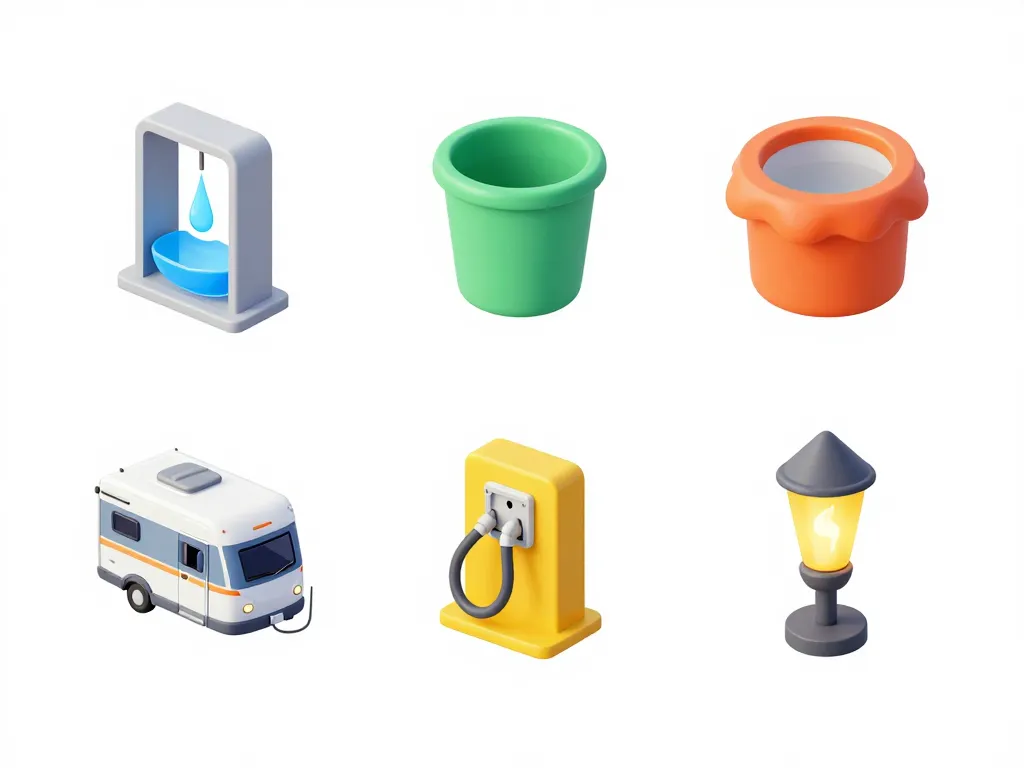 services essentiels aire pour camping car annecy