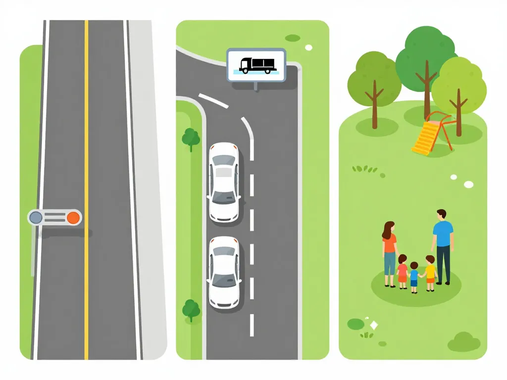 différents types aire ile de france repos covoiturage loisirs