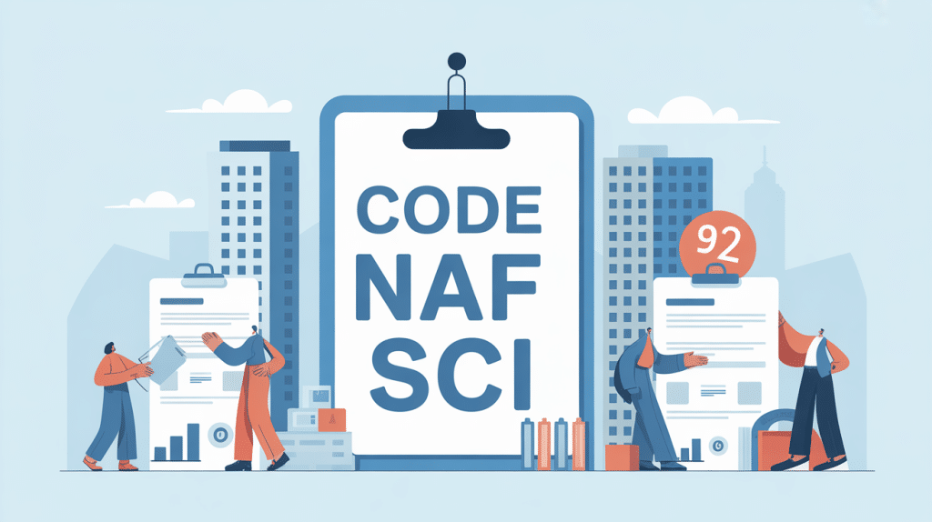 code naf sci société civile immobilière organisation