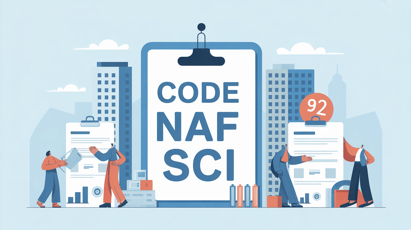 code naf sci société civile immobilière organisation