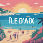 combien de temps pour visiter l ile d aix illustration paysage cote