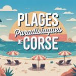 corse plages paradisiaques mer turquoise et sable blanc