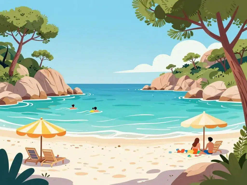 corse plages paradisiaques sud sable blanc turquoise