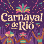 défilé samba date de carnaval de rio illustré