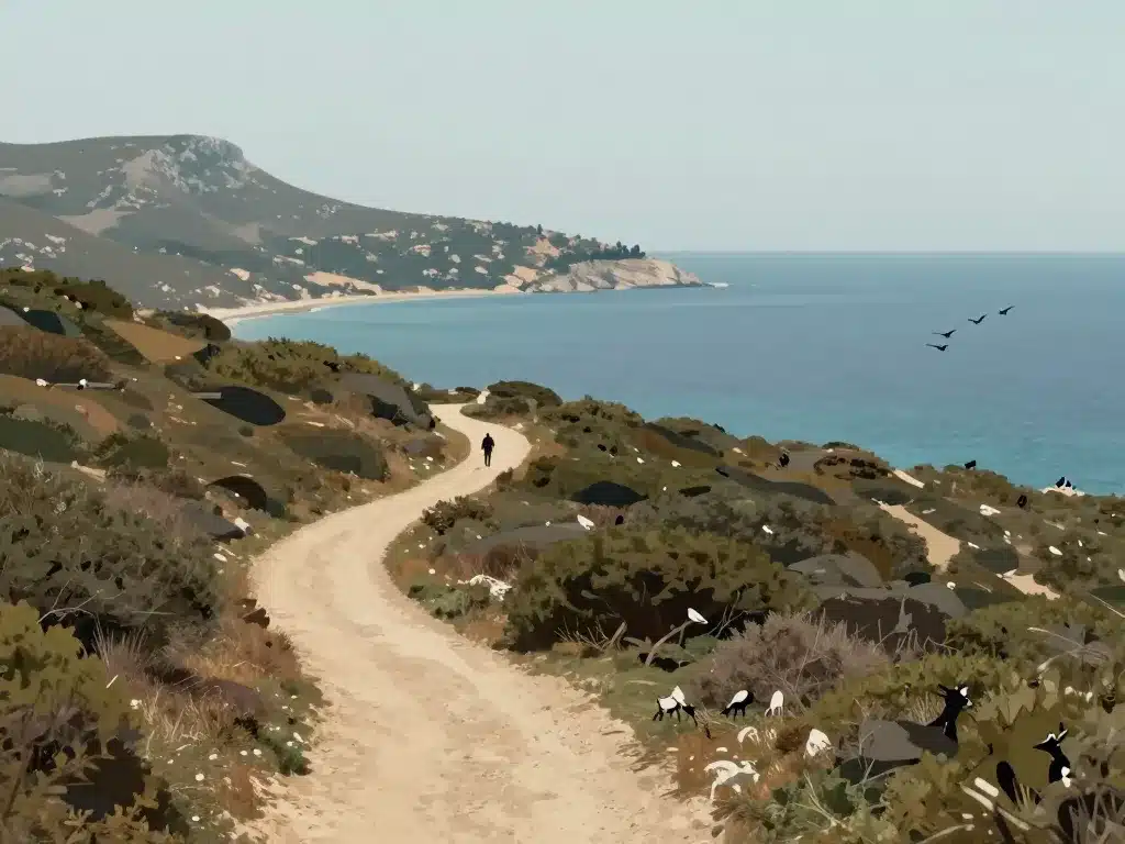 golfu di lava paysages maquis balades panorama