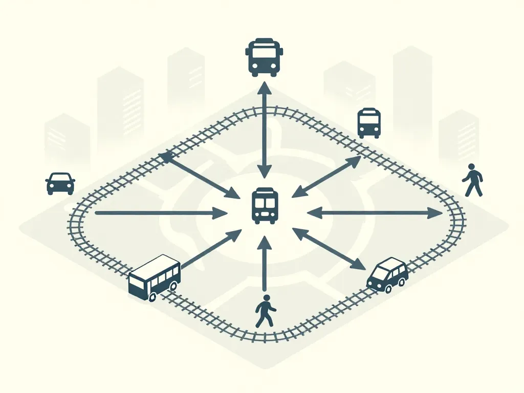 hub lieusaint maps trajet préparation transport