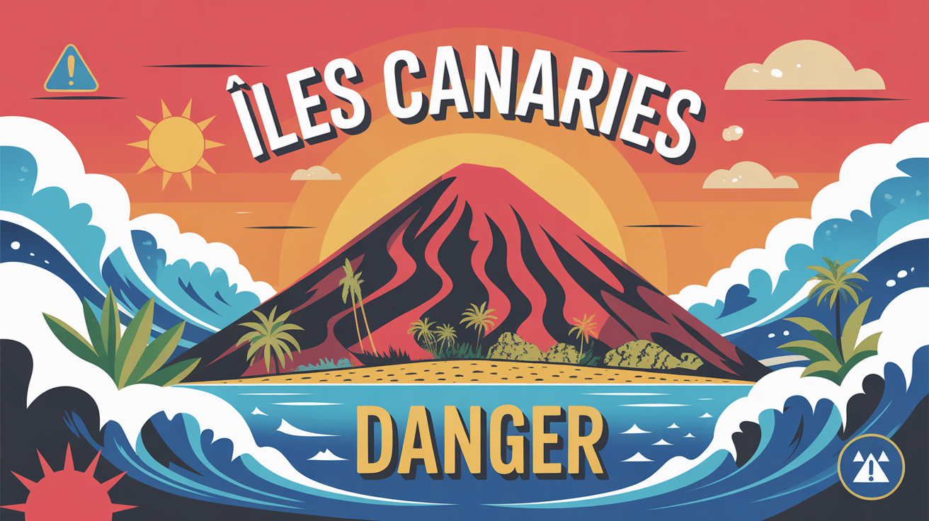 Îles Canaries danger illustration sécurité risques