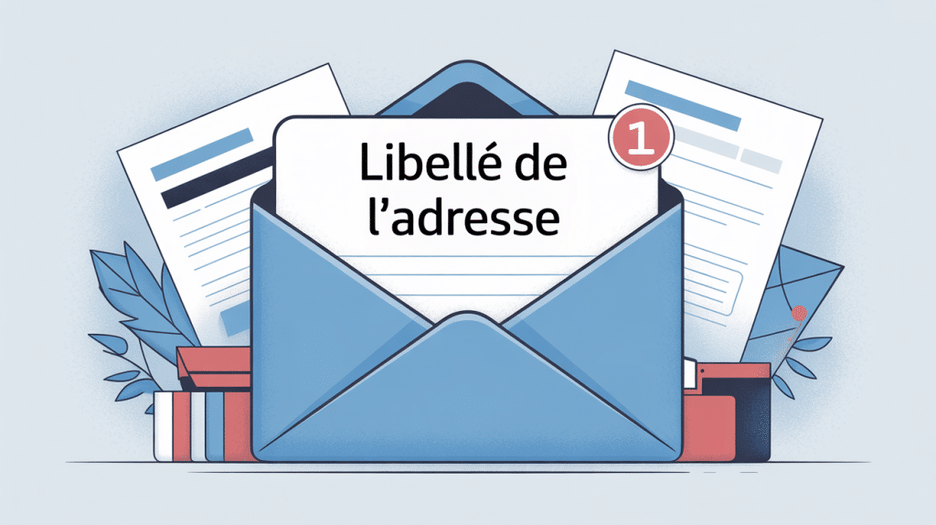 illustration du libelle de l'adresse en France