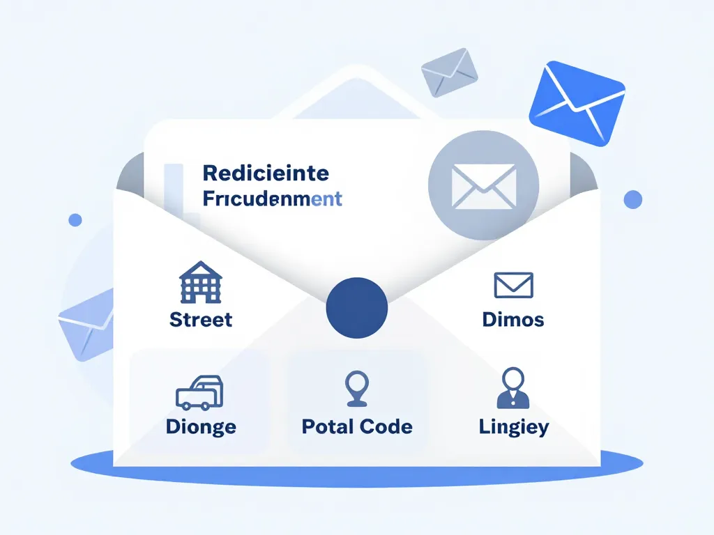 structure du libelle de l'adresse pour la France