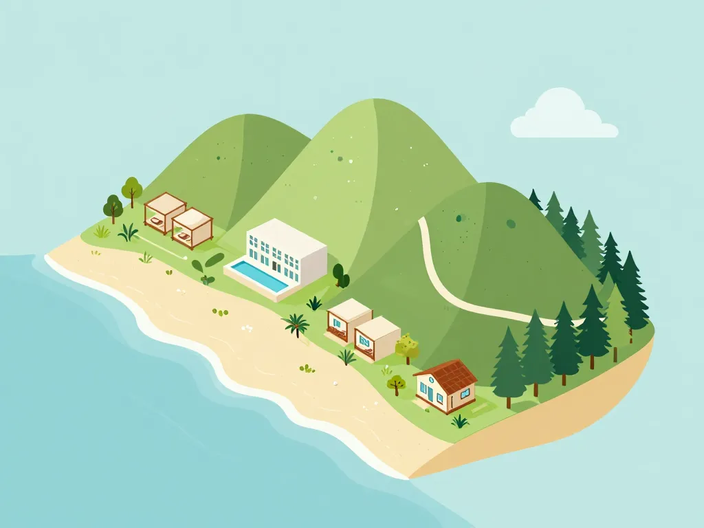 Types hébergement mazunte hôtels cabanes hostels