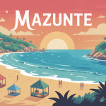 Vue d'ensemble mazunte plage et nature bohème