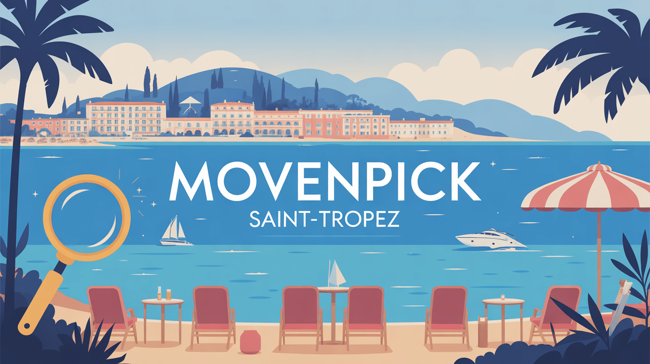Recherche hôtel Movenpick Saint Tropez luxe Côte d'Azur