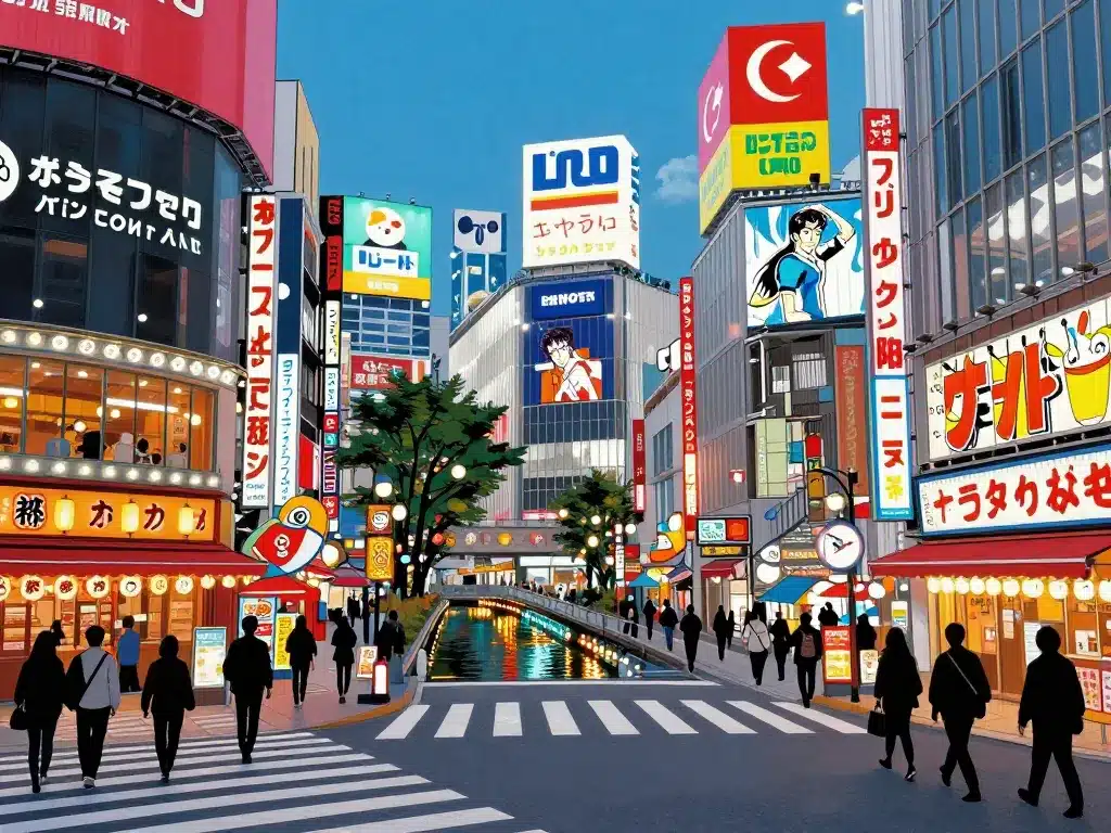 osaka ou tokyo aperçu quartiers visites expériences urbaines