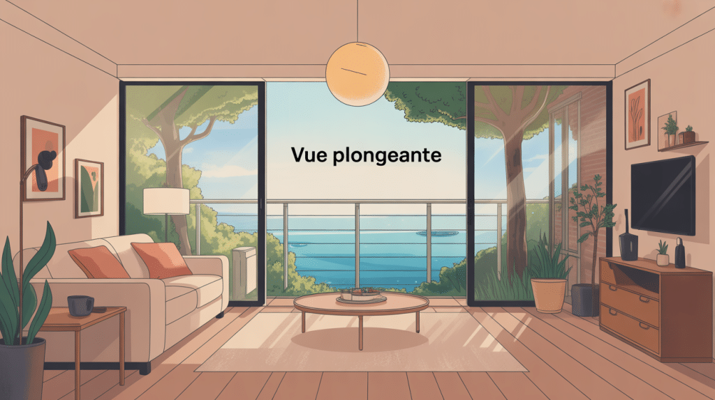 illustration perte d'intimité vue plongeante appartement