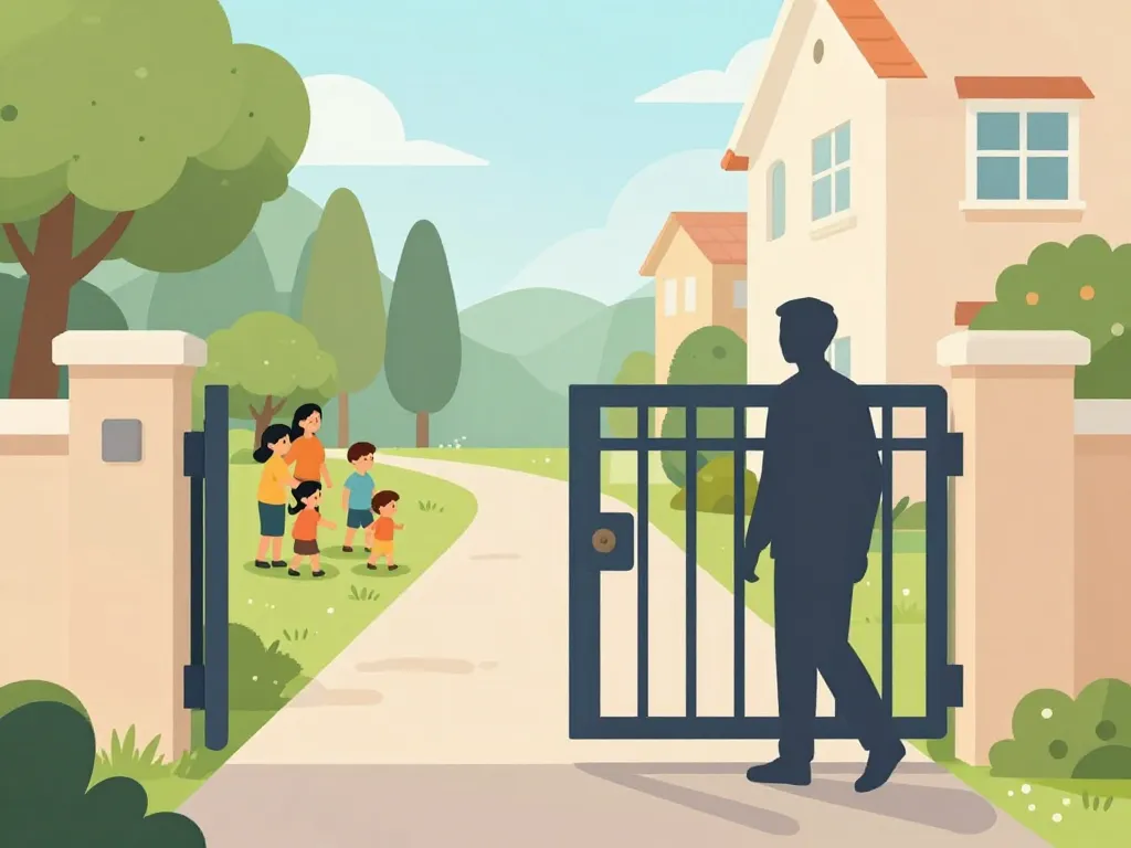 peut-on fermer une servitude de passage portail ouvert accès voisinage