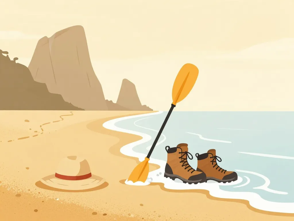 Activités plage kayak randonnée Portigliolo