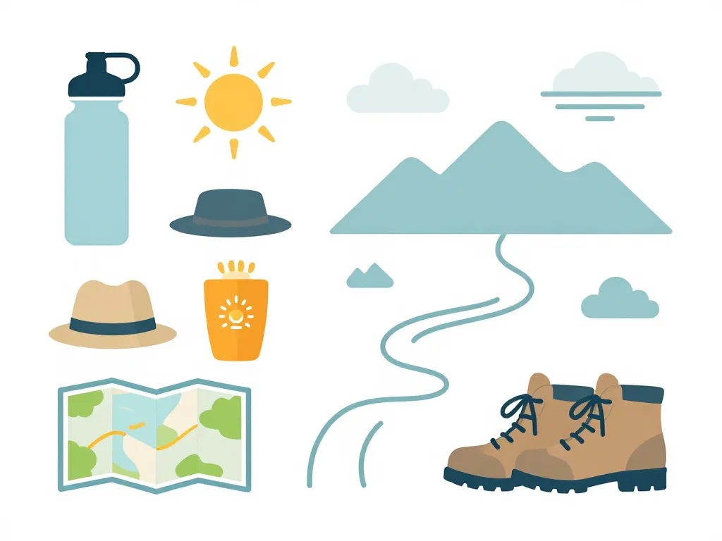 Randonnée à Marseille équipement et météo diagramme