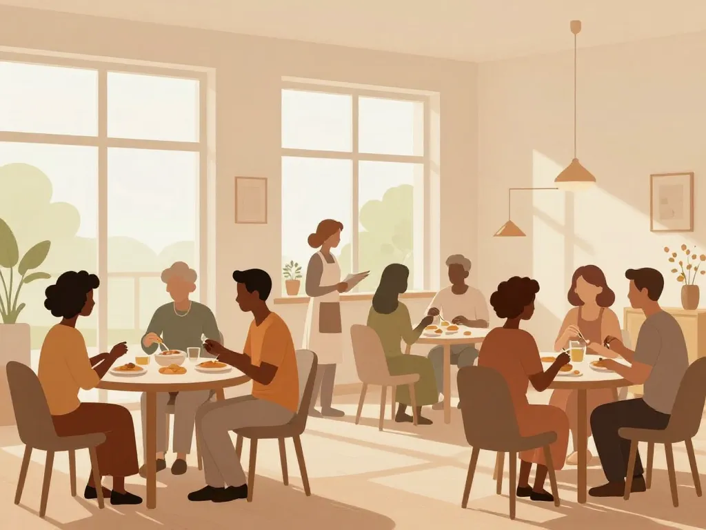 résidence paul comparat scène vie quotidienne accompagnement