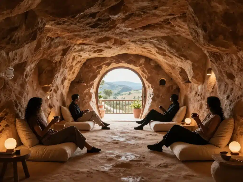 intérieur hôtel troglodyte turquie séjour grotte
