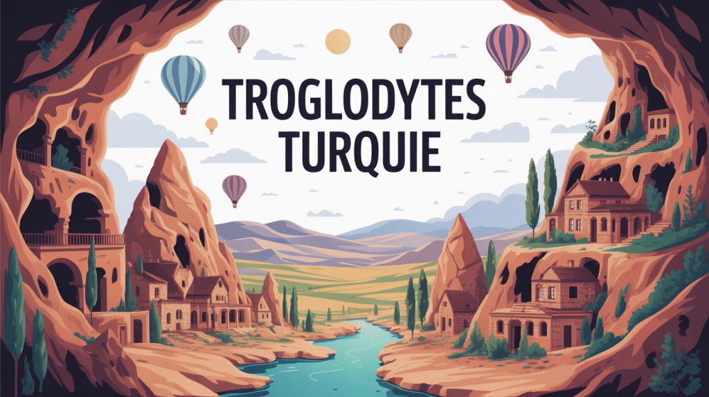 paysages troglodytes turquie grottes montgolfières