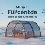 bâche de protection sur mesure pour mobilier extérieur