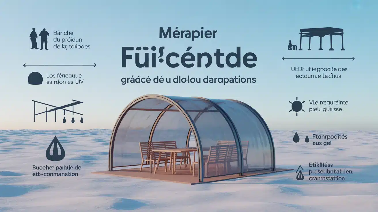 bâche de protection sur mesure pour mobilier extérieur