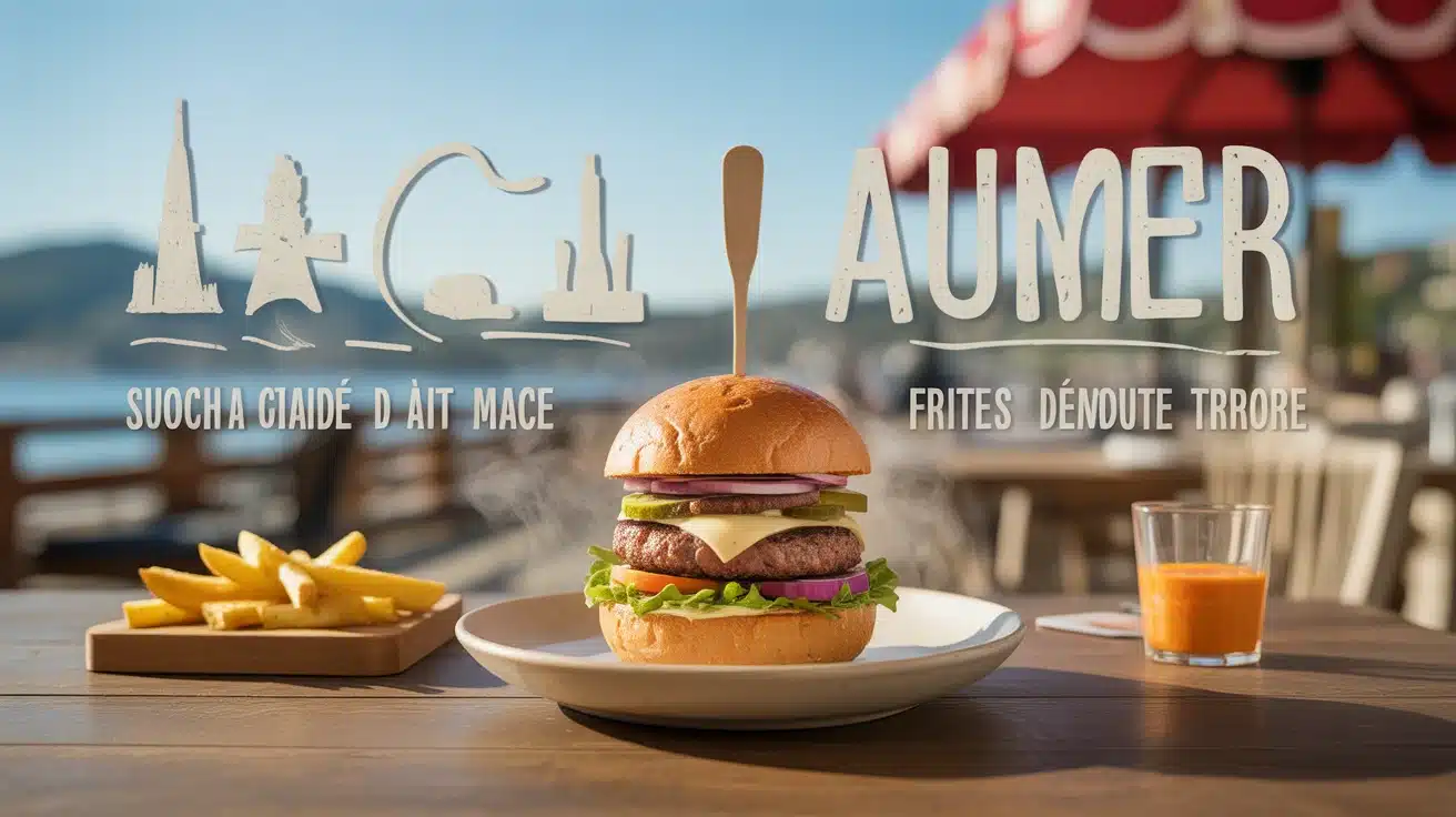 Burger à Nice smash burger artisanal