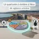 Carte de vigilance : quartiers à éviter à Nice