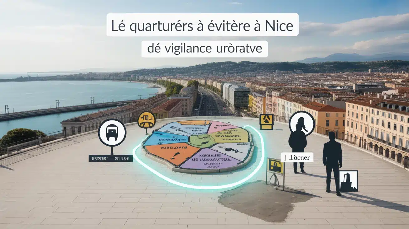 Carte de vigilance : quartiers à éviter à Nice