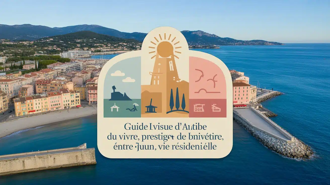 Quartiers d’Antibes : guide visuel pour vivre et investir