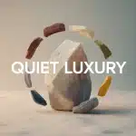 Quiet luxury hiver 2024, palette teintes feutrées