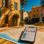 annuaire tourisme smartphone carte place village