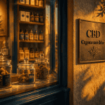 CBD Cagnes sur Mer vitrine boutique chanvre