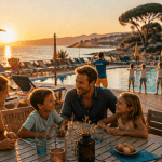club coralia avis terrasse famille animation piscine