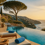 corse location villa bord de mer piscine terrasse