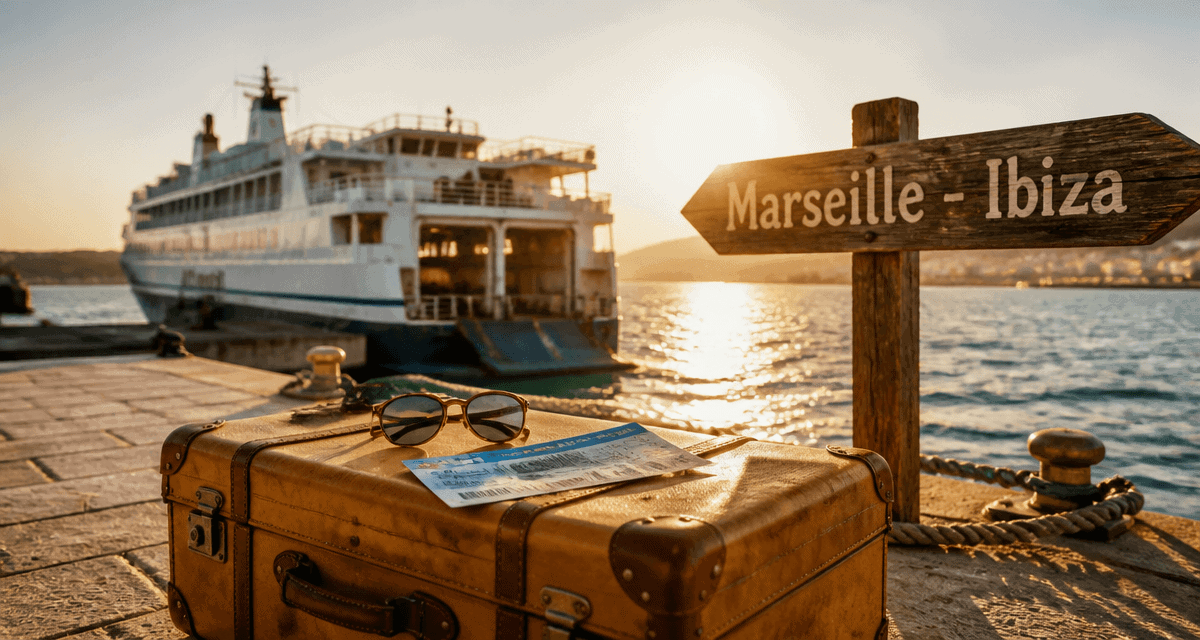 marseille ibiza bateau ferry quai soleil
