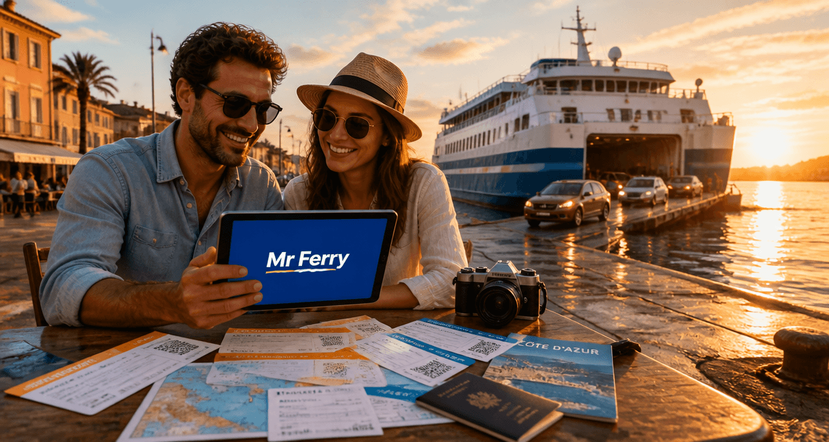 mr ferry couple port méditerranéen ferry