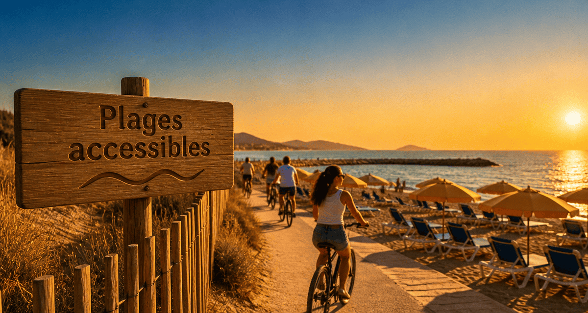 perpignan plage centre ville piste cyclable plage