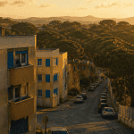 quartier à éviter à anglet immeubles béton rue résidentielle