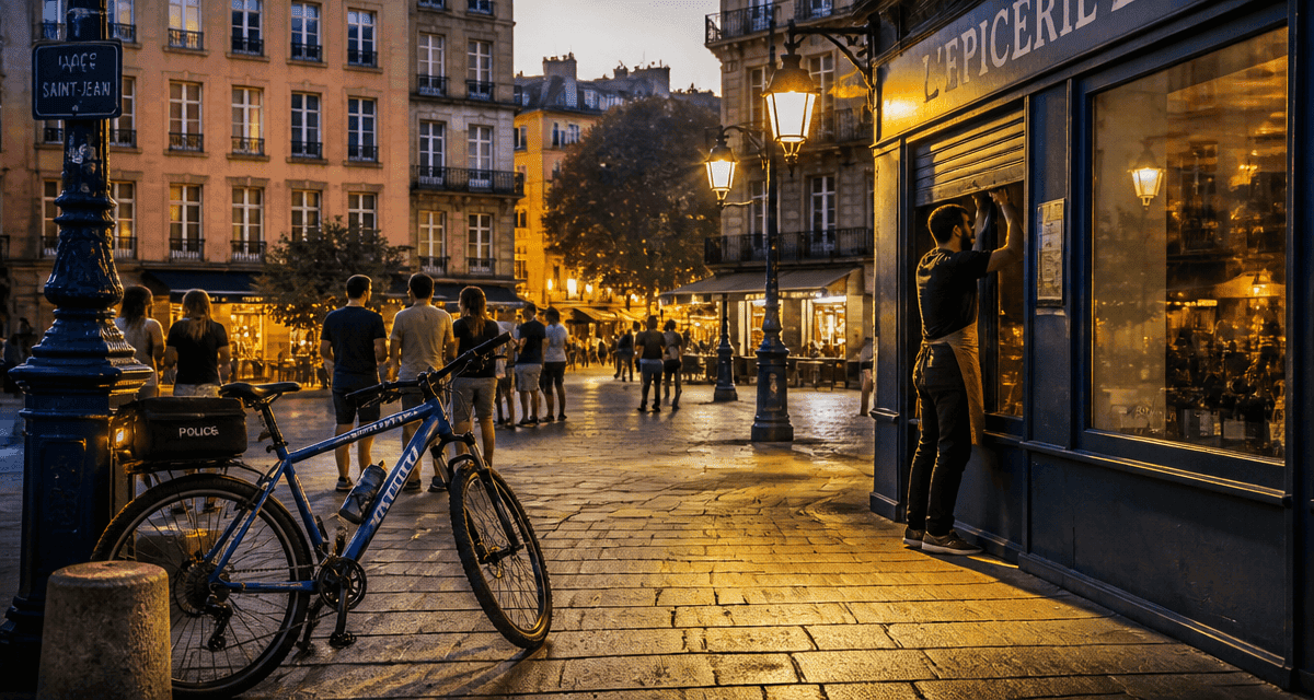 quartier chaud lyon police commerçant soirée