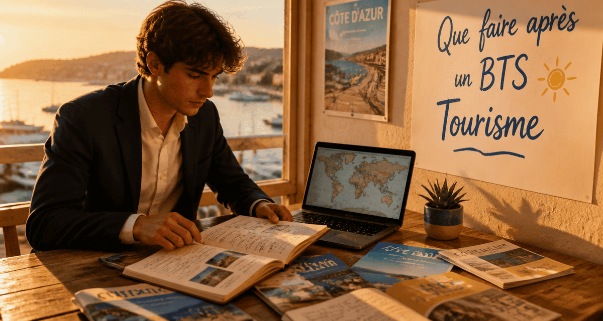 que faire après un bts tourisme jeune diplômé carnet voyage