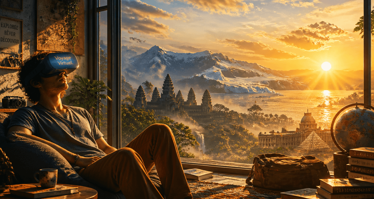 réalité virtuelle voyage jeune explorateur