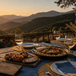 restaurant u castellu terrasse panoramique cuisine corse