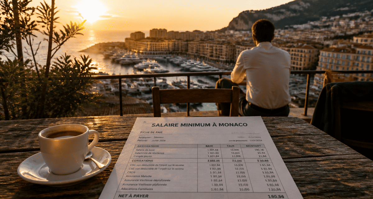 salaire minimum pour vivre à monaco fiche de paie terrasse