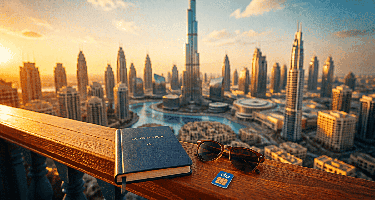 visiter dubai en 5 jours vue skyline burj khalifa