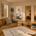 appartement t4 séjour lumineux et trois chambres