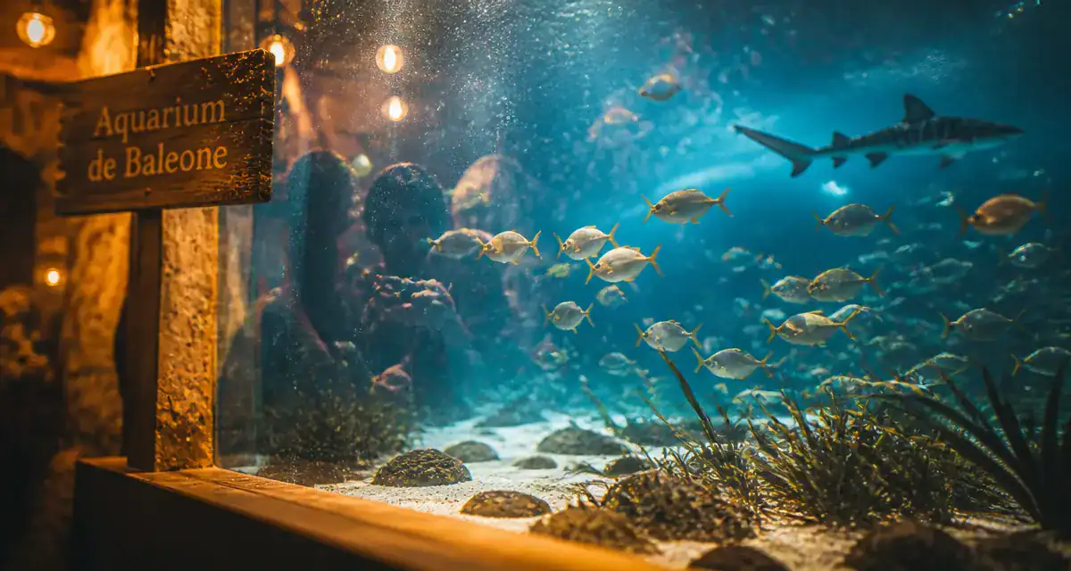 Aquarium en Corse : aquarium de Baleone, poissons méditerranéens