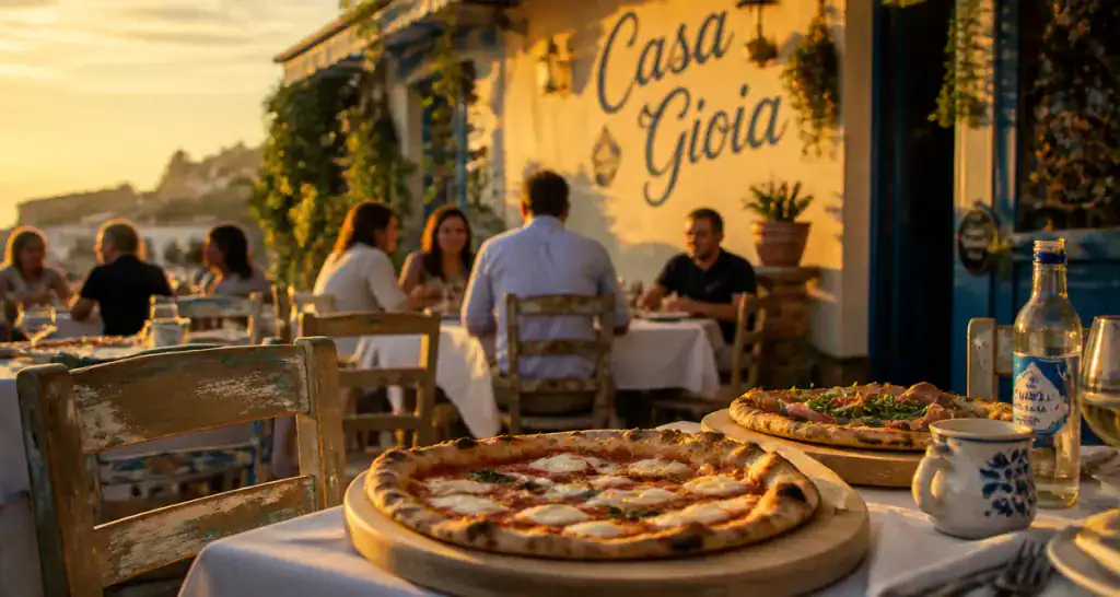 Casa Gioia Pizza Nice Ouest terrasse ensoleillée