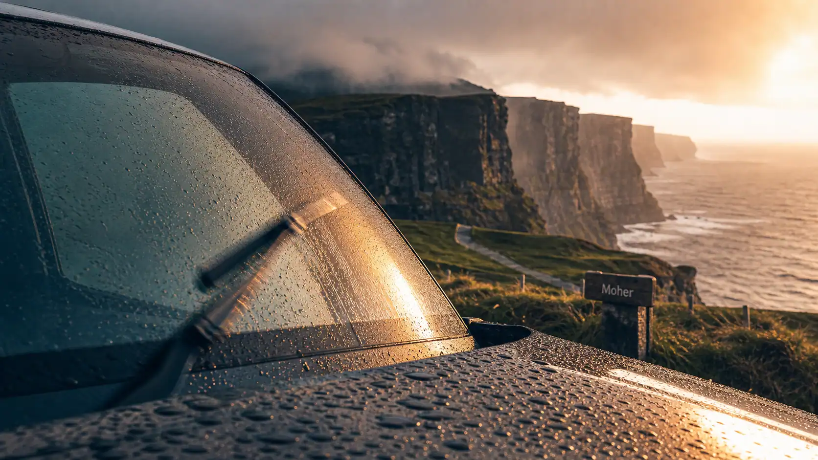 Falaises de Moher en Irlande, road trip le long de l’Atlantique