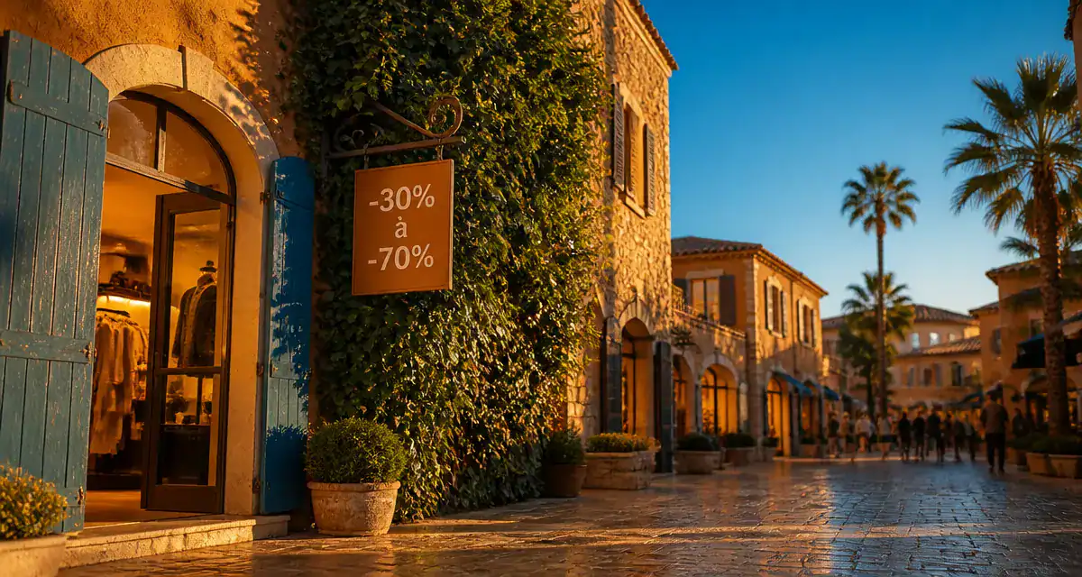 mcarthurglen provence - village de marques : allée en plein air et remises jusqu’à -70%